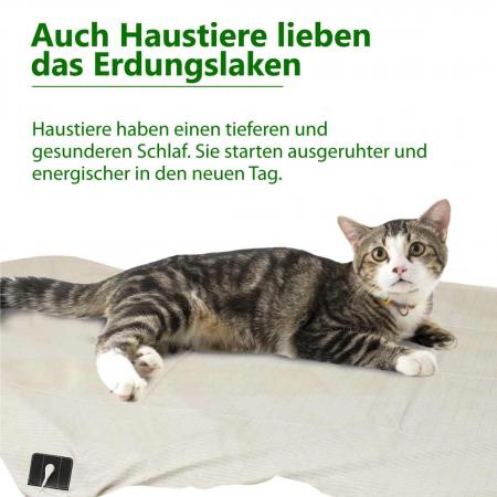 Erdungsprodukte® "Plush Pad" 50x75 cm - B-Ware